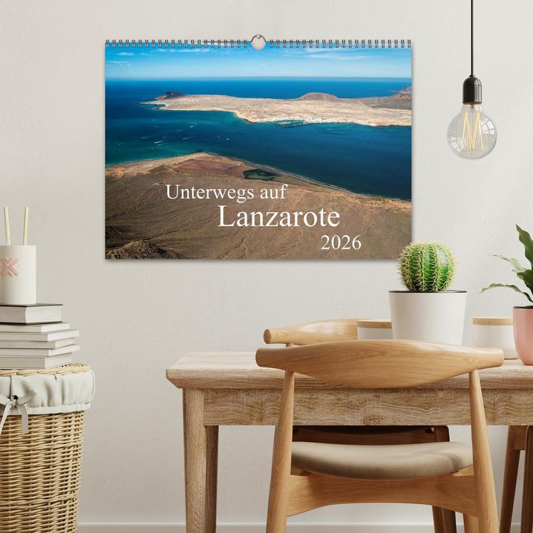 Produktbild: Unterwegs auf Lanzarote (Wandkalender 2026 DIN A3 quer), CALVENDO Monatskalender