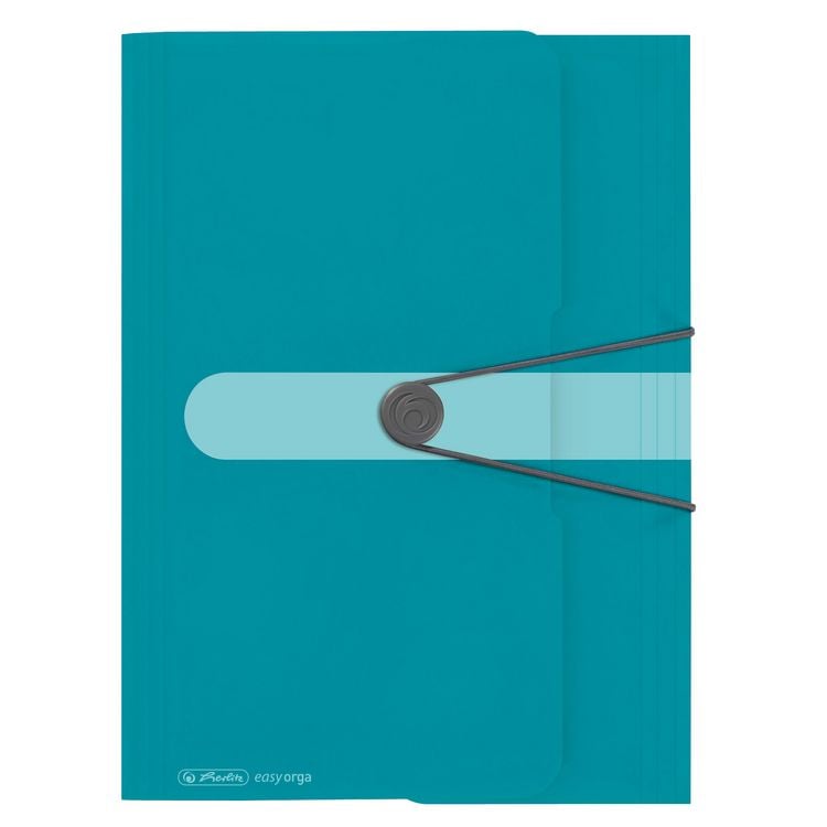 Produktbild: Herlitz Gummizugmappe A4 caribbean turquoise