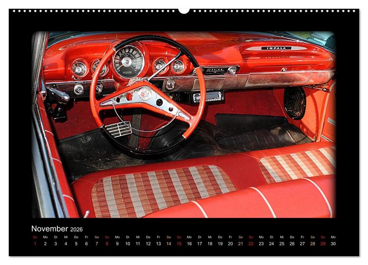 Produktbild: Chevrolet eine amerikanische Legende (Wandkalender 2026 DIN A2 quer), CALVENDO Monatskalender