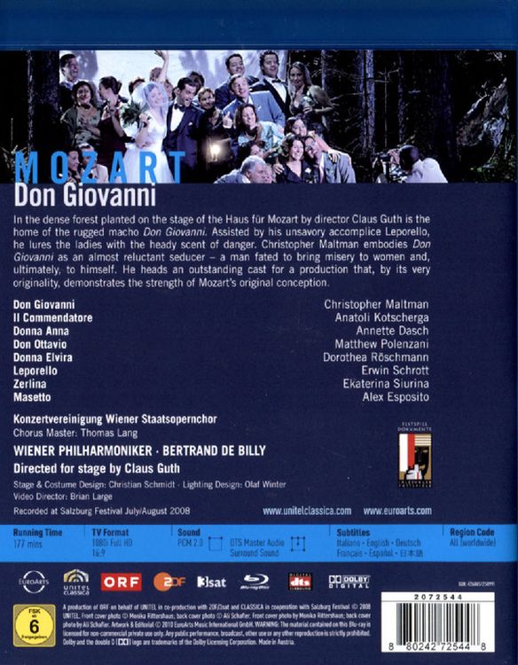 Produktbild: Mozart - Don Giovanni