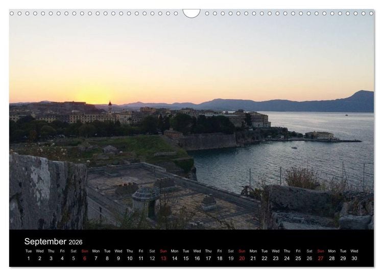 Produktbild: Corfu Dream Island (Wall Calendar 2026 DIN A3 landscape), CALVENDO 12 Month Wall Calendar