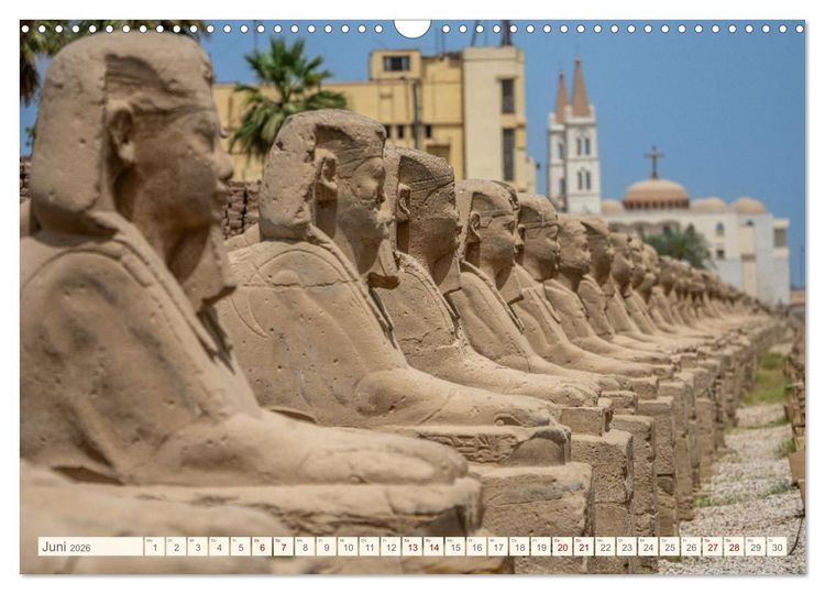 Produktbild: Pharaonisches &Auml;gypten (Wandkalender 2026 DIN A3 quer), CALVENDO Monatskalender