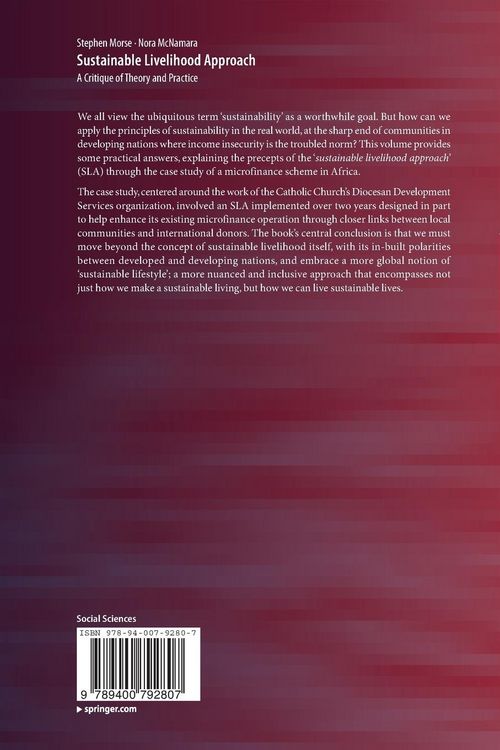 Produktbild: Sustainable Livelihood Approach