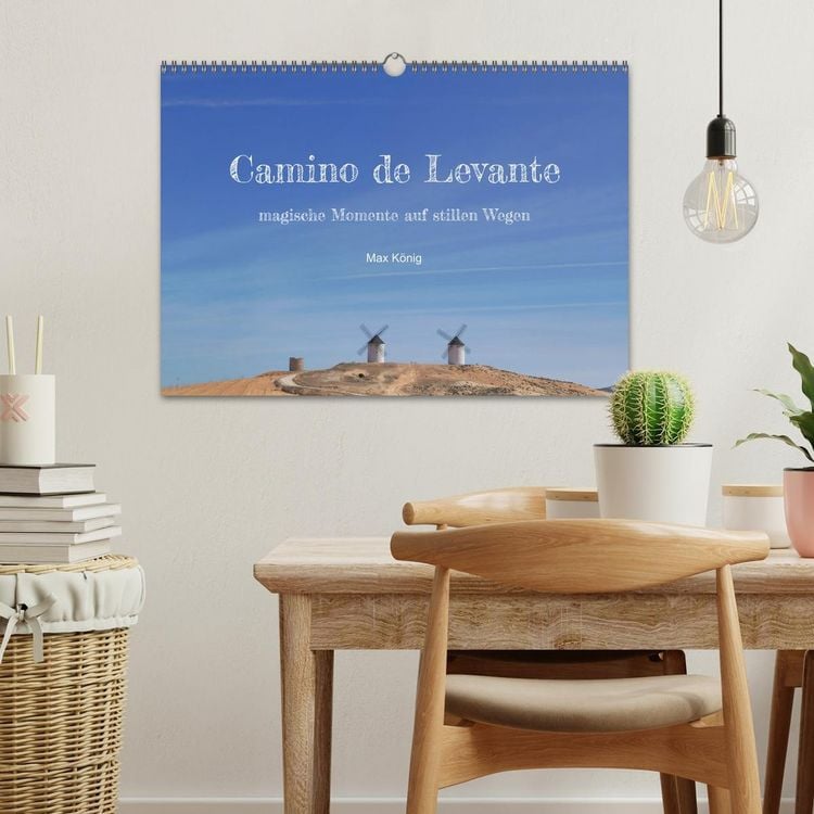 Produktbild: Camino Levante - magische Momente auf stillen Wegen (Wandkalender 2026 DIN A3 quer), CALVENDO Monatskalender
