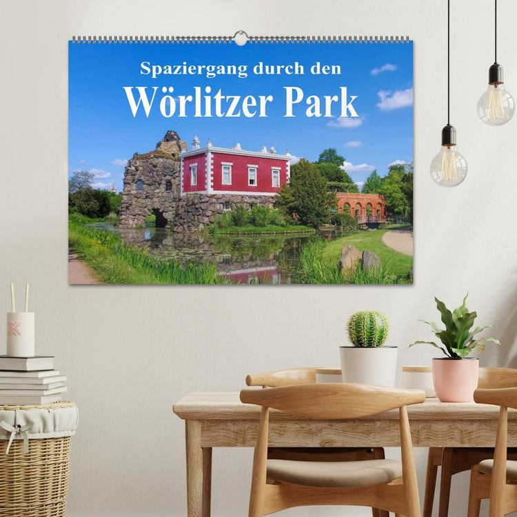 Produktbild: Spaziergang durch den W&ouml;rlitzer Park (Wandkalender 2026 DIN A2 quer), CALVENDO Monatskalender