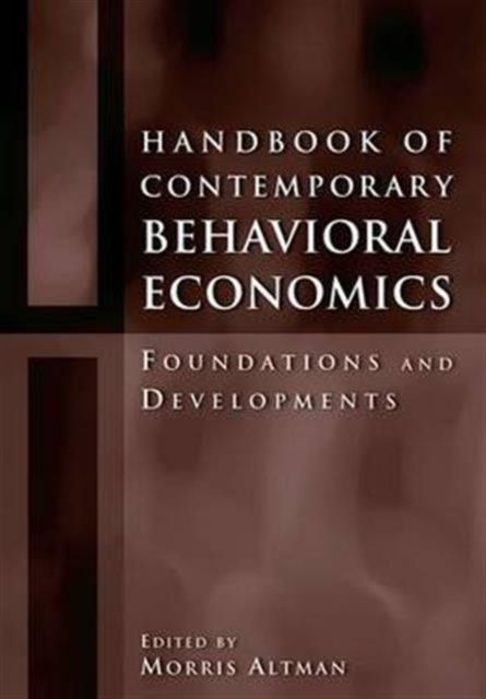 Produktbild: Handbook of Contemporary Behavioral Economics