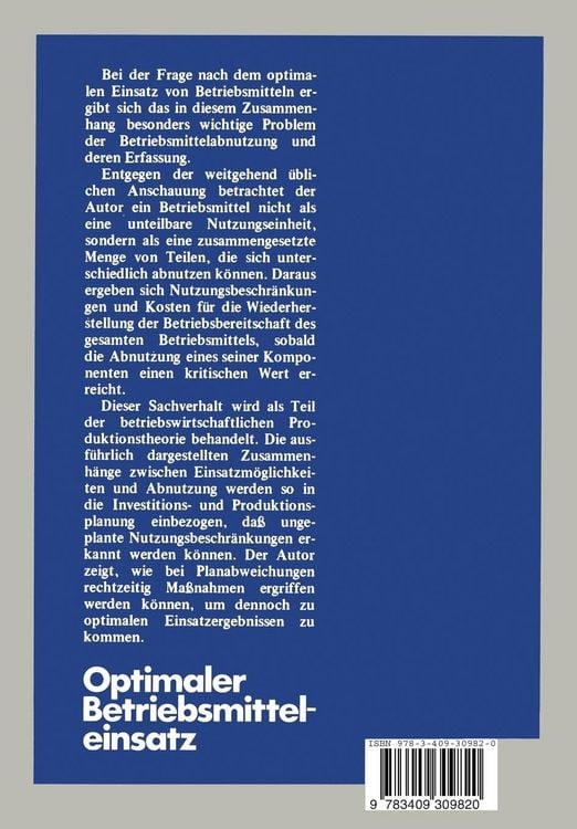 Produktbild: Optimaler Betriebsmitteleinsatz