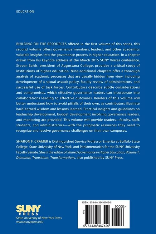Produktbild: Shared Governance in Higher Education