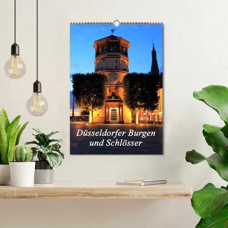 Produktbild: D&uuml;sseldorfer Burgen und Schl&ouml;sser (Wandkalender 2026 DIN A3 hoch), CALVENDO Monatskalender