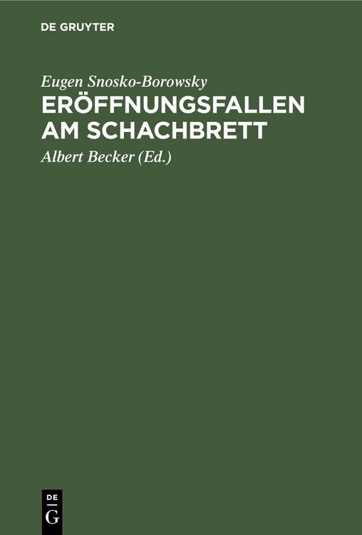 Produktbild: Er&ouml;ffnungsfallen am Schachbrett