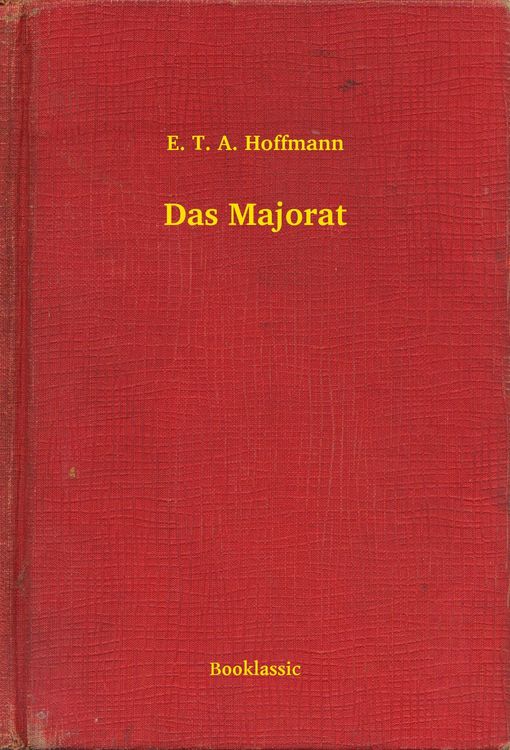 Produktbild: Das Majorat