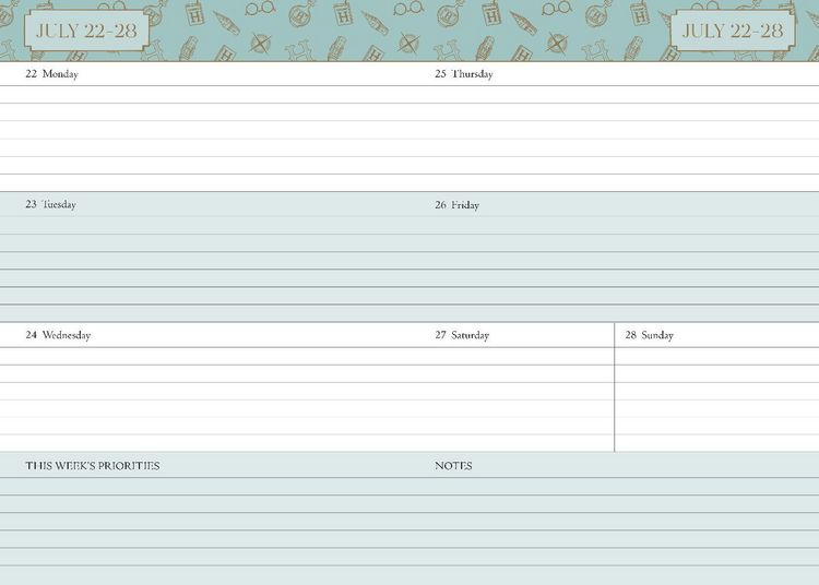 Produktbild: Harry Potter 2024-2025 Academic Year Planner