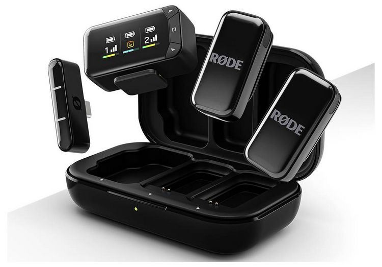 Produktbild: Rode Ansteck Mikrofon-Set Wireless Micro Camera Kit &Uuml;bertragungsart (Details):Funk, Kabellos Blitzschuh-Montage, inkl. Kabel