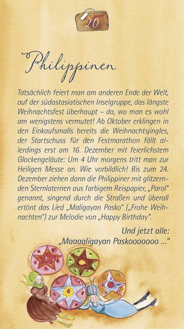 Produktbild: Adventskalender "Reise um die Welt"