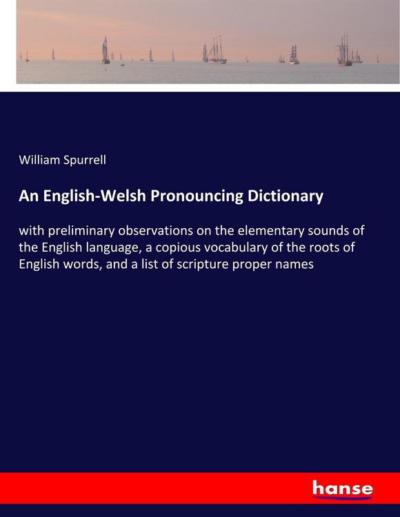 Produktbild: An English-Welsh Pronouncing Dictionary
