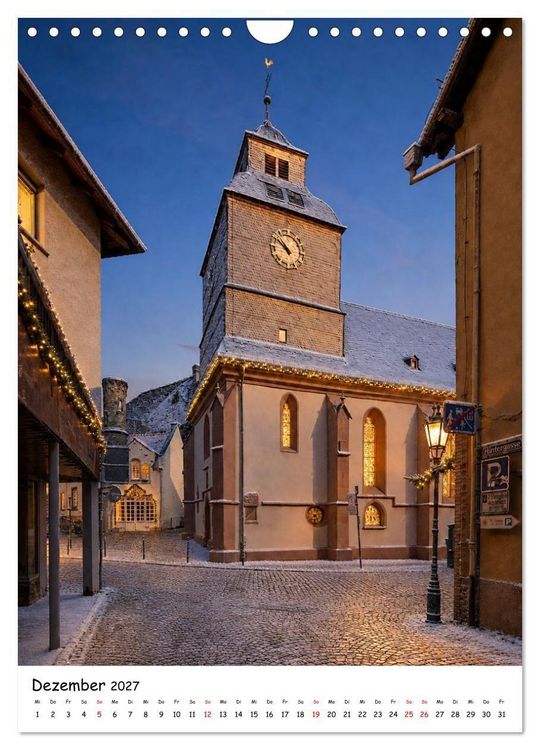 Produktbild: Burgstadt Eppstein (Wandkalender 2027 DIN A4 hoch), CALVENDO Monatskalender