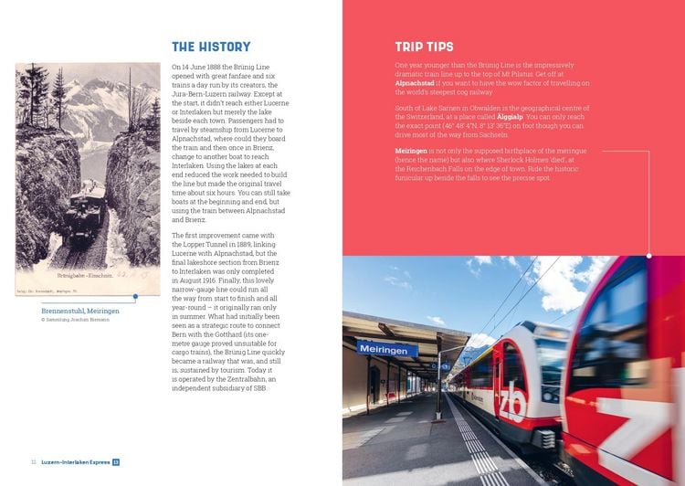 Produktbild: The Best Swiss Train Rides