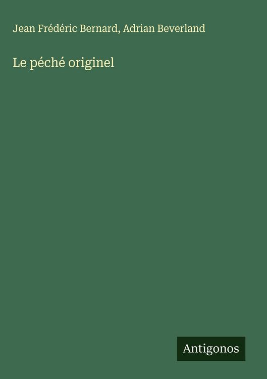 Produktbild: Le p&eacute;ch&eacute; originel