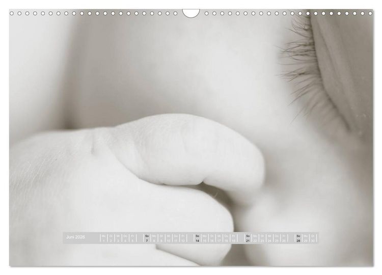 Produktbild: ...so winzig - Babykalender (Wandkalender 2026 DIN A3 quer), CALVENDO Monatskalender