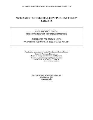 Produktbild: Assessment of Inertial Confinement Fusion Targets