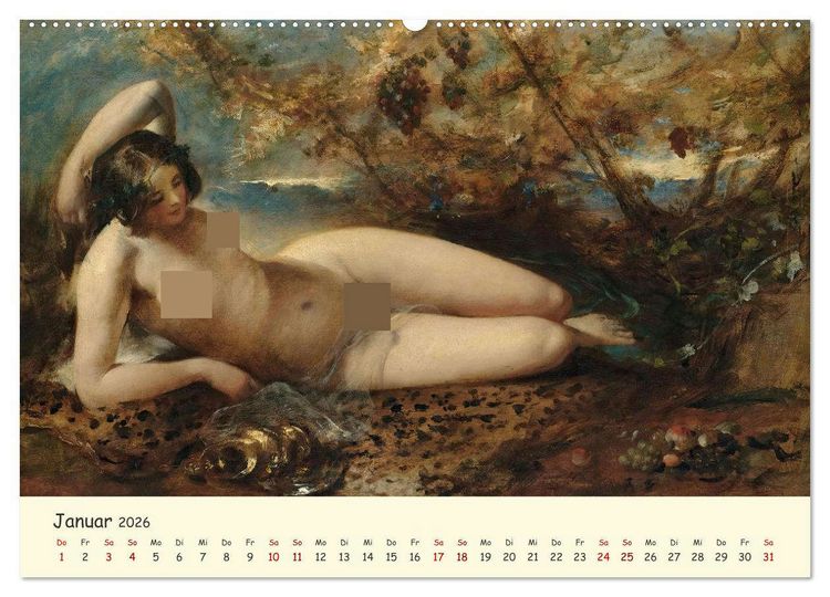 Produktbild: Zeitlose Muse (hochwertiger Premium Wandkalender 2026 DIN A2 quer), Kunstdruck in Hochglanz