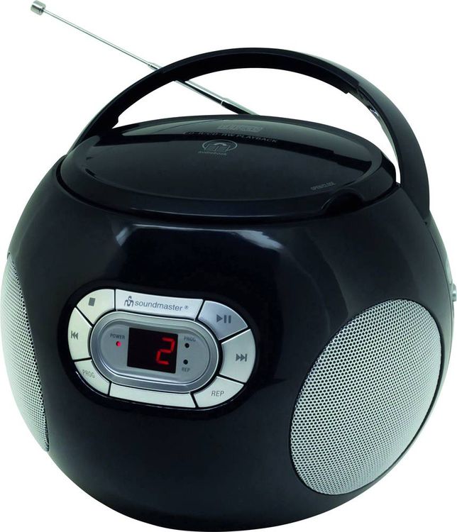 Produktbild: soundmaster SCD2120SW CD-Radio UKW AUX, CD Schwarz