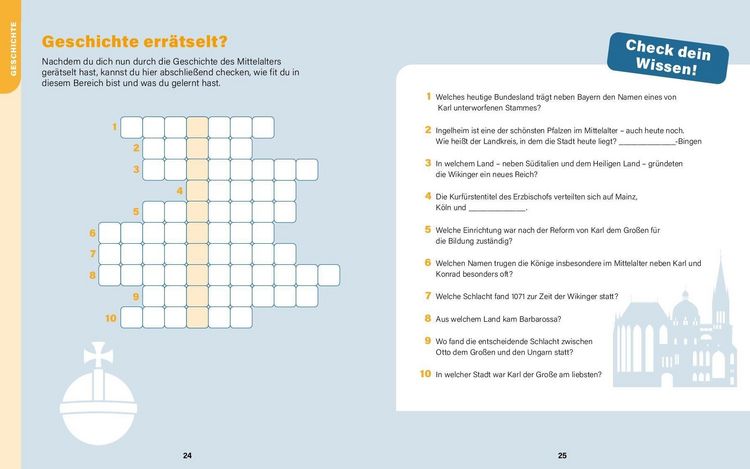Produktbild: Mittelalter I Wissen in R&auml;tseln
