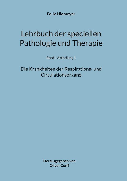 Produktbild: Lehrbuch der speciellen Pathologie und Therapie