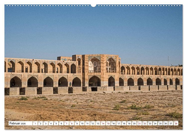 Produktbild: St&auml;dte des Irans - Isfahan (hochwertiger Premium Wandkalender 2026 DIN A2 quer), Kunstdruck in Hochglanz