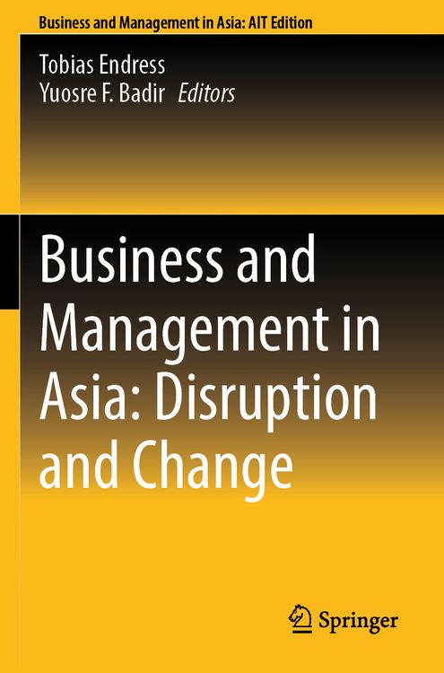 Produktbild: Business and Management in Asia: Disruption and Change