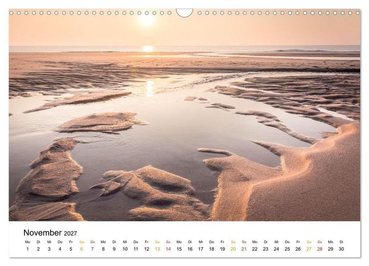 Produktbild: Sylt - Meine Trauminsel (Wandkalender 2027 DIN A3 quer), CALVENDO Monatskalender