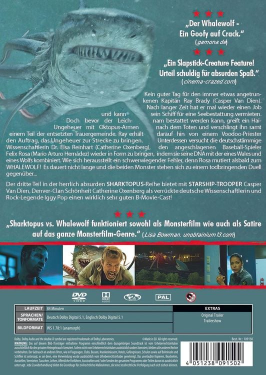 Produktbild: Sharktopus vs. Whalewolf