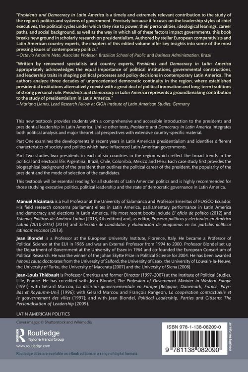 Produktbild: Presidents and Democracy in Latin America