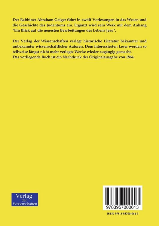 Produktbild: Das Judentum und seine Geschichte