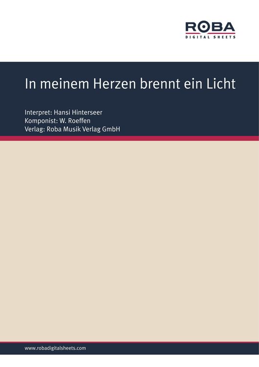 Produktbild: In meinem Herzen brennt ein Licht
