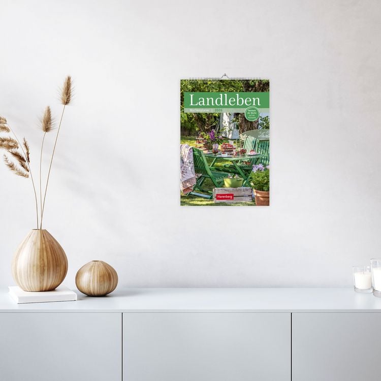 Produktbild: Landleben Wochenplaner 2026 - 53 Blatt mit Weisheit der Woche auf der Rückseite