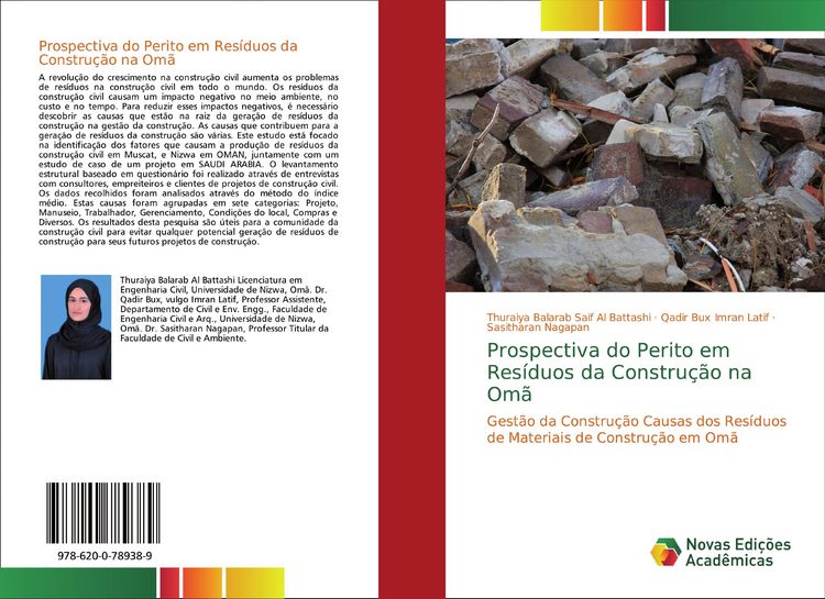 Produktbild: Prospectiva do Perito em Res&iacute;duos da Constru&ccedil;&atilde;o na Om&atilde;
