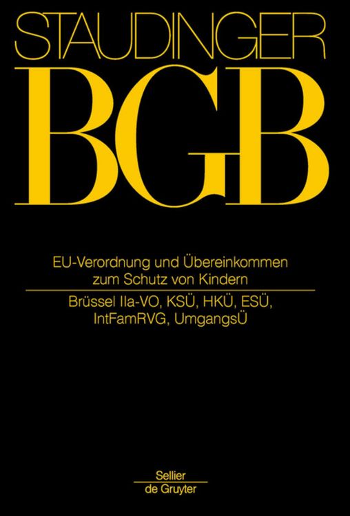 Produktbild: EU-Verordnung und &Uuml;bereinkommen zum Schutz von Kindern