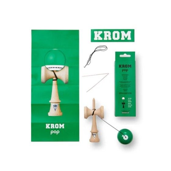 Produktbild: KROM Kendama POP LOL dark green