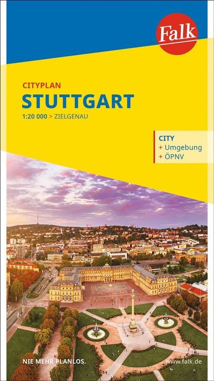 Produktbild: Falk Cityplan Stuttgart 1:21.000