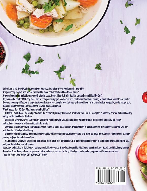 Produktbild: The complete New Mediterranean Diet Cookbook For Beginners 2024