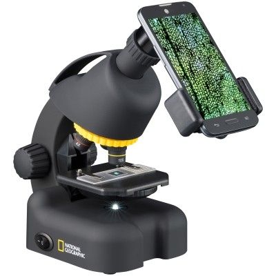 Produktbild: Bresser 12269 - NATIONAL GEOGRAPHIC Kompakt-Teleskop + Mikroskop mit Smartphonehalterung