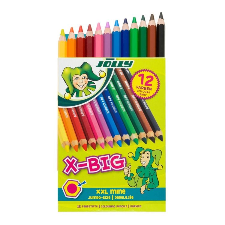Produktbild: JOLLY Buntstifte X-BIG 12er Set