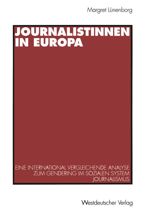 Produktbild: Journalistinnen in Europa
