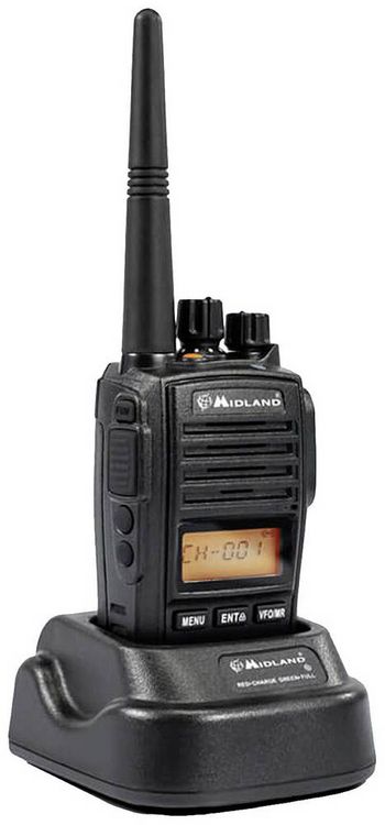 Produktbild: Midland G18 Pro NC 2er Koffer m. MA 25-M Security C1145.S1 PMR-Handfunkger&auml;t