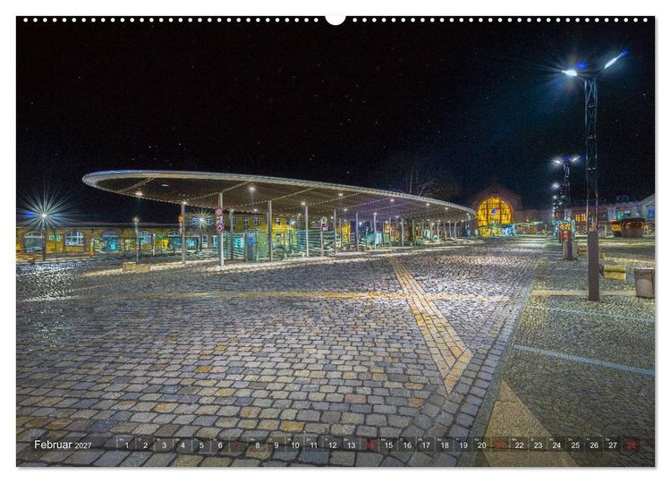 Produktbild: Osnabr&uuml;ck f&uuml;r Nachtschw&auml;rmer (hochwertiger Premium Wandkalender 2027 DIN A2 quer), Kunstdruck in Hochglanz