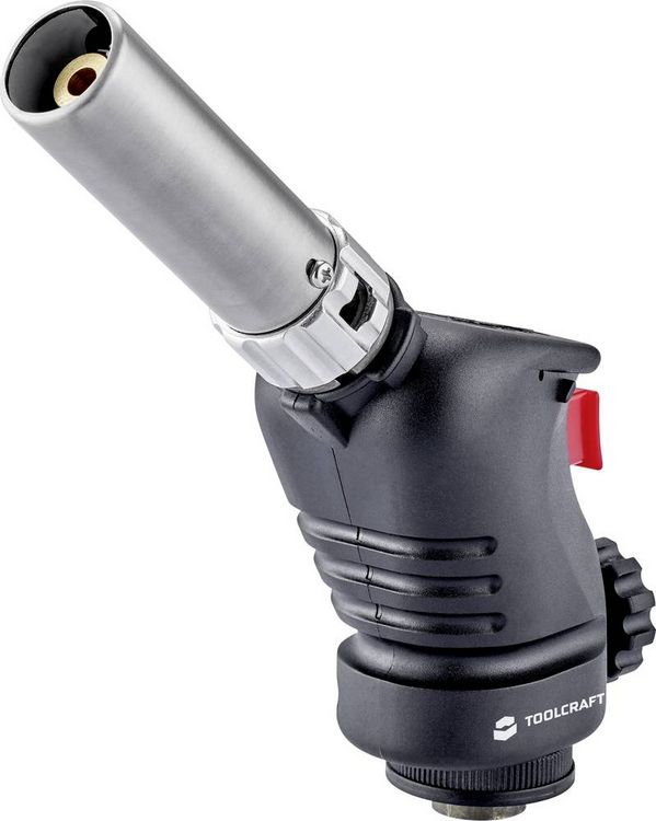 Produktbild: TOOLCRAFT 1694485 L&ouml;tlampe 1500&deg;C ohne Gasflasche 1St.