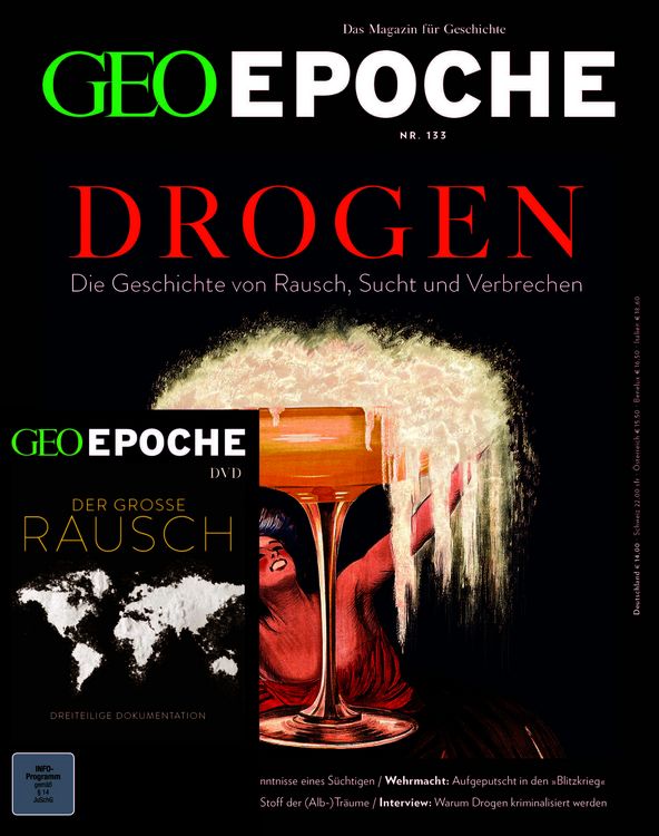 Produktbild: GEO Epoche (mit DVD) / GEO Epoche / GEO Epoche DVD 133/2025 - Drogen