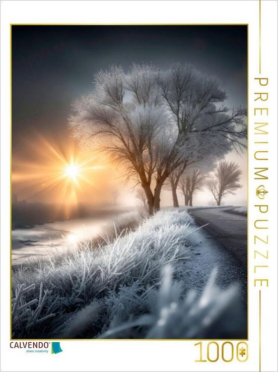 Produktbild: CALVENDO Puzzle Malerische Morgenstimmung | 1000 Teile Lege-Gr&ouml;&szlig;e 64x48cm Foto-Puzzle f&uuml;r gl&uuml;ckliche Stunden