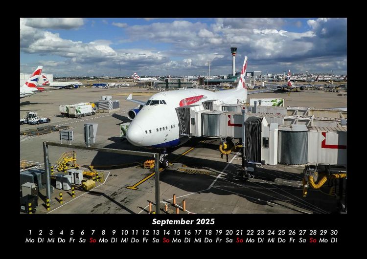 Produktbild: Flugzeuge 2025 Fotokalender DIN A3